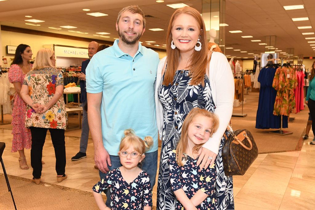 Eric and Pamela Fenton with their daughters, Coraline and Natalie