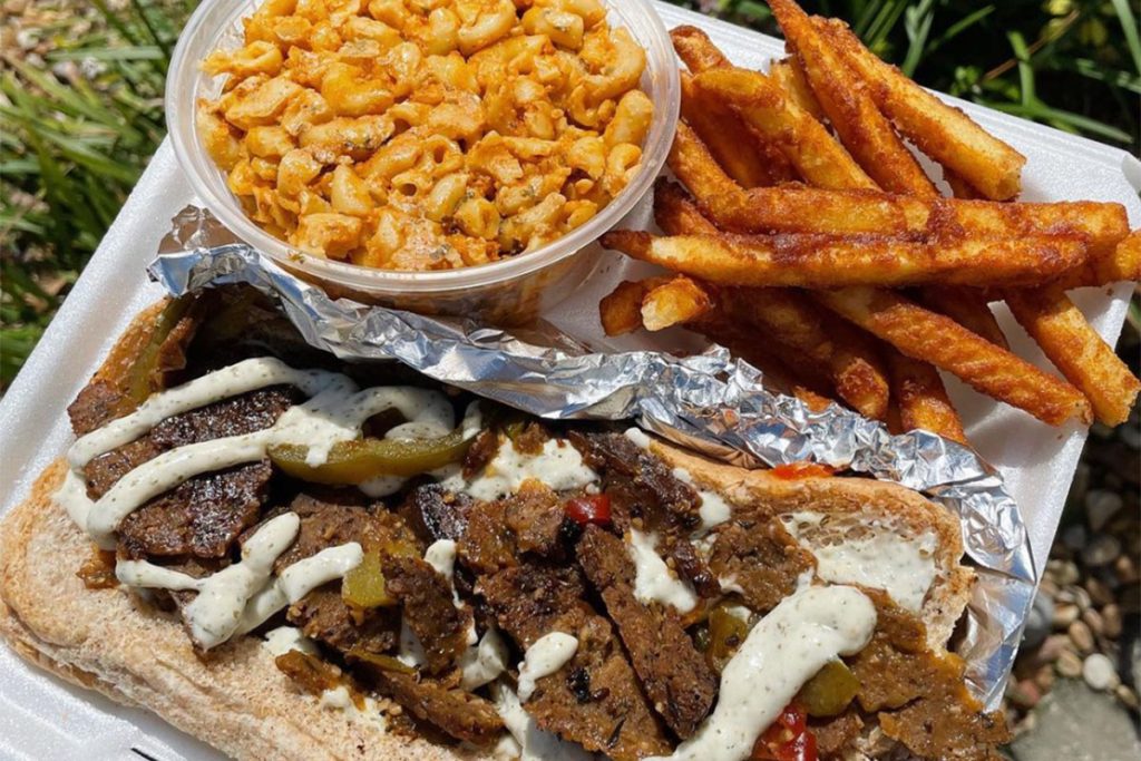 Kraphilly Cheezesteak Picture Credit @mildvegan