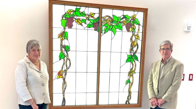 Serendipity in stained glass