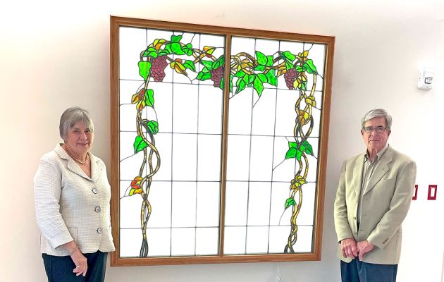 Serendipity in stained glass