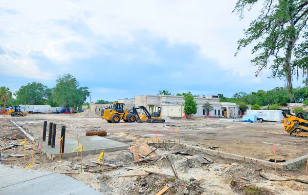 King Street construction underway for new medical office building