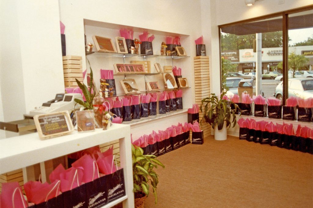 Peterbrooke Chocolatier’s first location, 1983
