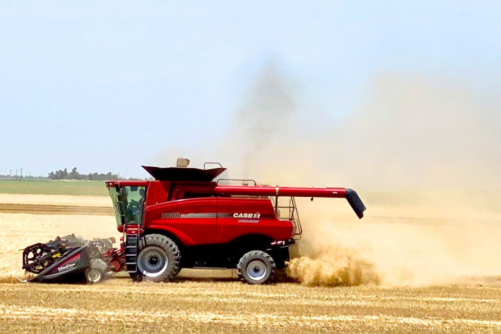 Driving west through Kansas in summer is a trip through endless, flat, farm land, broken up by the occasional combine or crop duster.