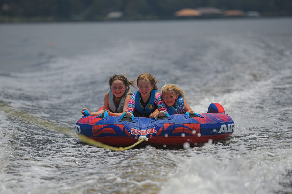 Bolles kids at summer camp