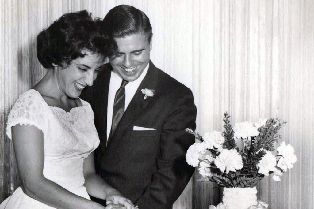 Claudette and Dick Barker, 1961