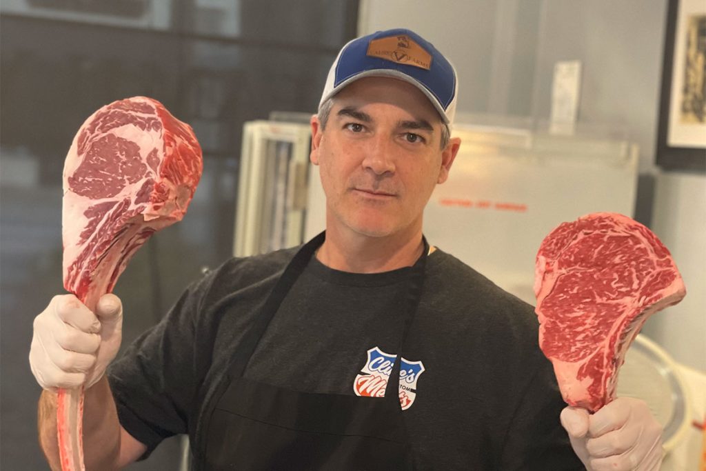 Joe Cline of Cline’s Custom Meats.