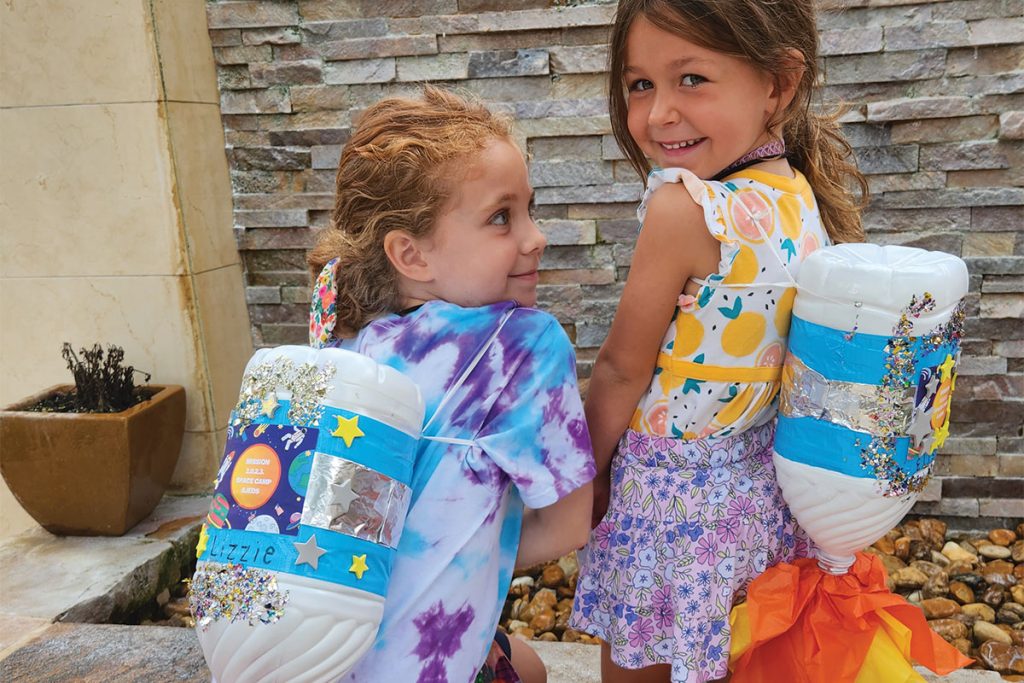 SJEDS kids at summer camp