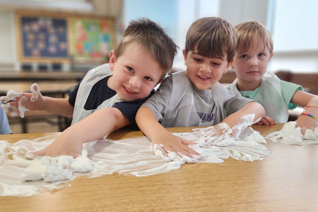 SJEDS kids at summer camp