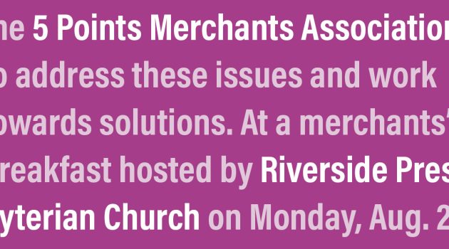5 Points Merchants: Step Up, Step In