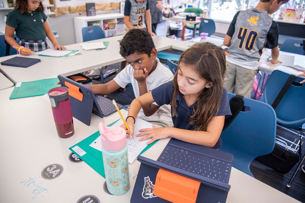 Students at Jacksonville Country Day School