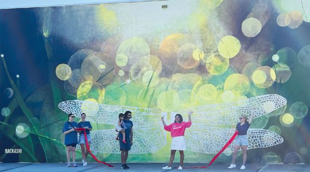 New San Marco Mural Invites People to “Be the Focus”