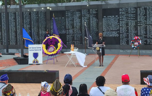 Jacksonville Honors Purple Heart Recipients