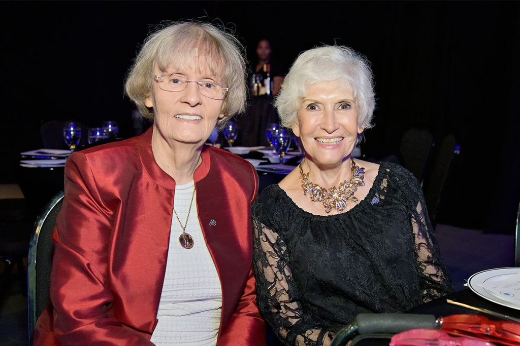 Barbara Drake and Joyce DeVillez