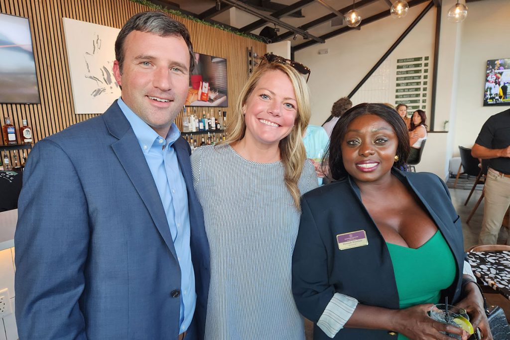 Scott and Katherine Wohlers with Hannah Windsor