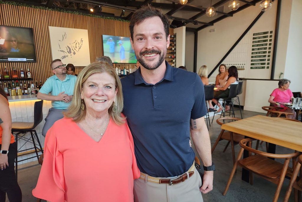 Anita Vining and Clay Hall