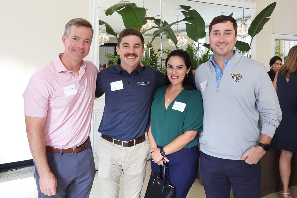 Rick Foster with John Alters, Nicole Renner and David Paulk