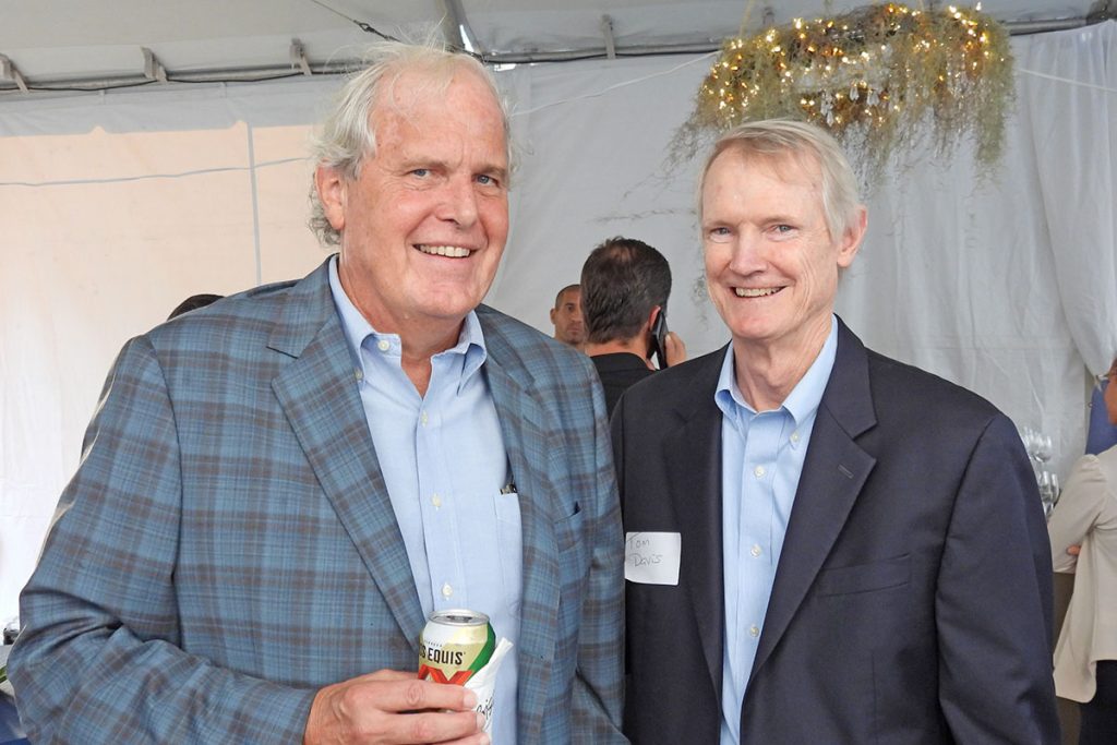Gardner Davis with Tom Davis
