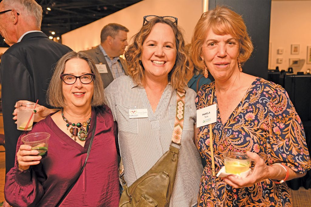 Kay Ehas with Carmin Godwin and Pamela Telis