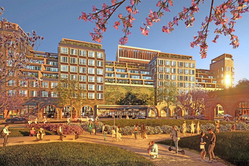 A street view of what residents can look forward to experiencing once RiversEdge comes fully online.