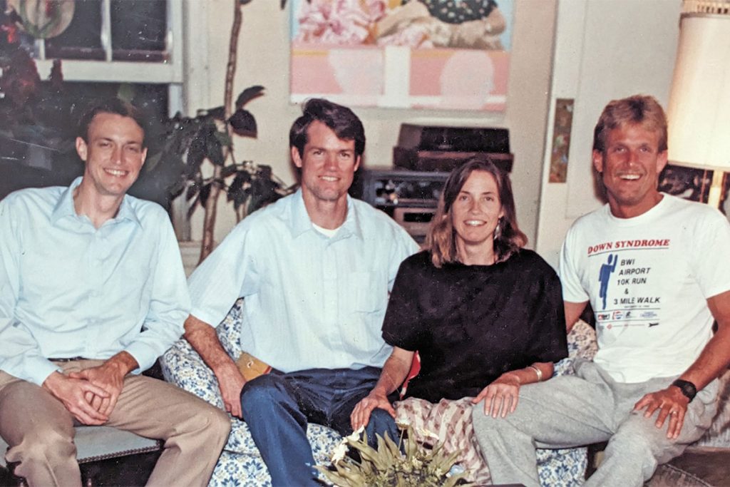 Margaret Day Julian and her brothers