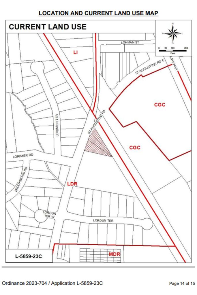 The parcel is immediately adjacent to the historic Philips Craig Swamp Cemetery, which dates to the 1840s.