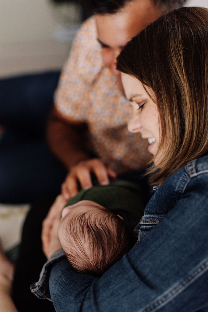 Alise Morales with husband, Joe, and son, Mateo. | Photo/Charlotte Patin Photography