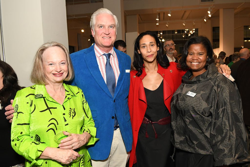 Jackie Cornelius with Ross Singletary, Britt Morgan-Saks and Andrea Barnwell Brownlee