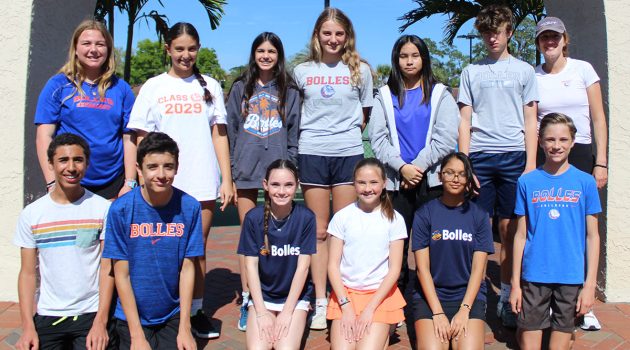 Middle School Serves Up Tennis Team