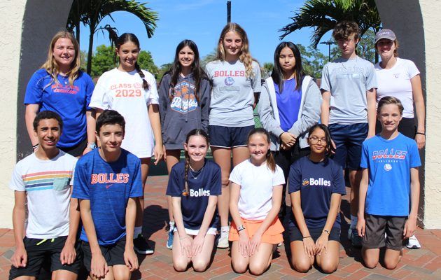 Middle School Serves Up Tennis Team
