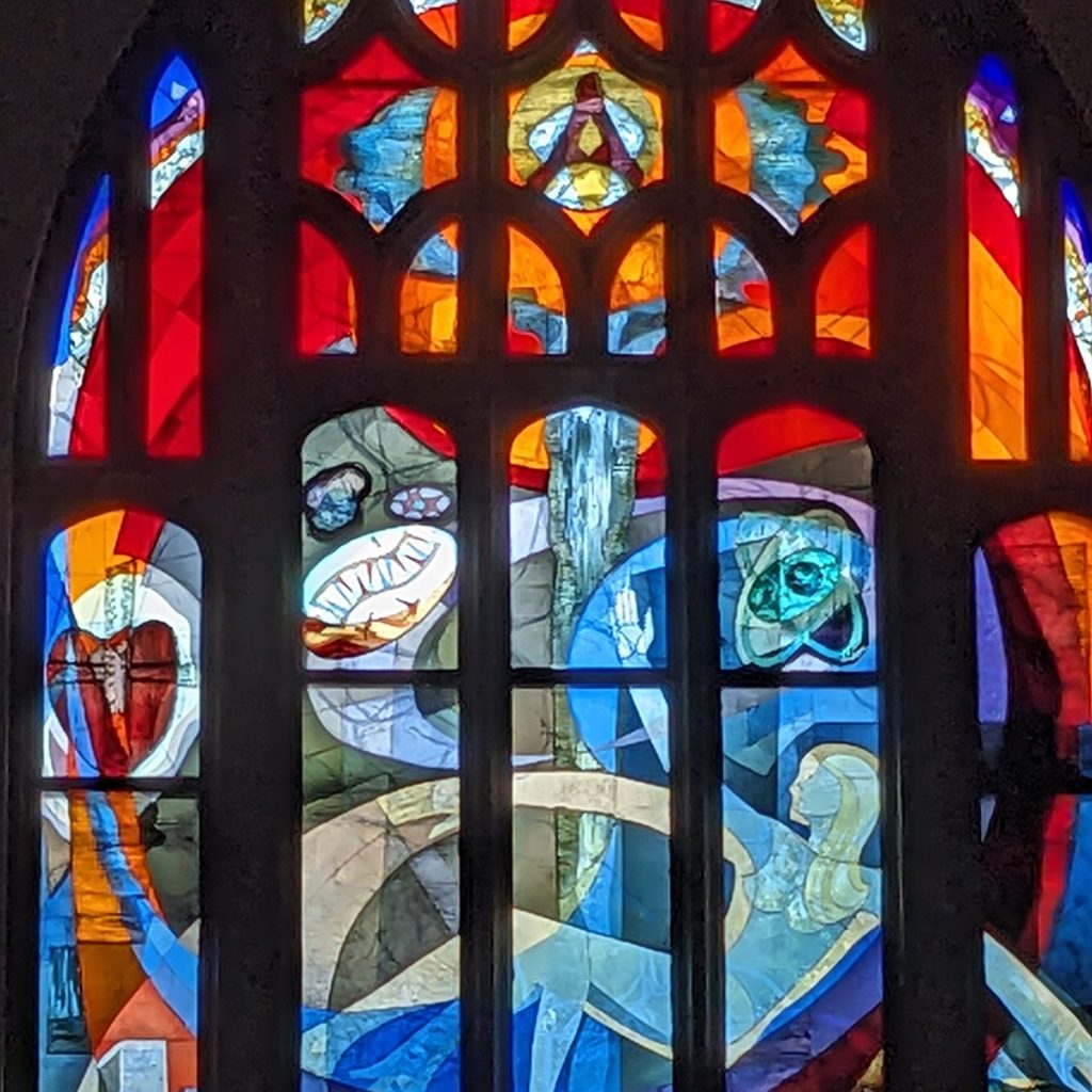 Alpha and Omega window, Riverside Park United Methodist