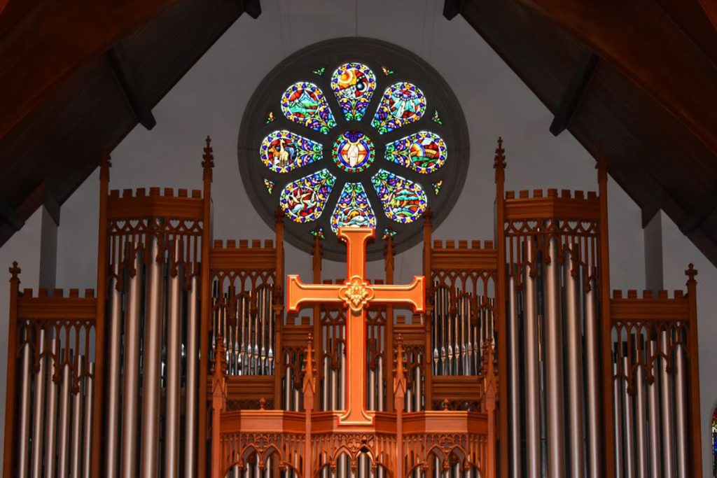 Great Commission Rose Window St. Mark’s Epsicopal Church