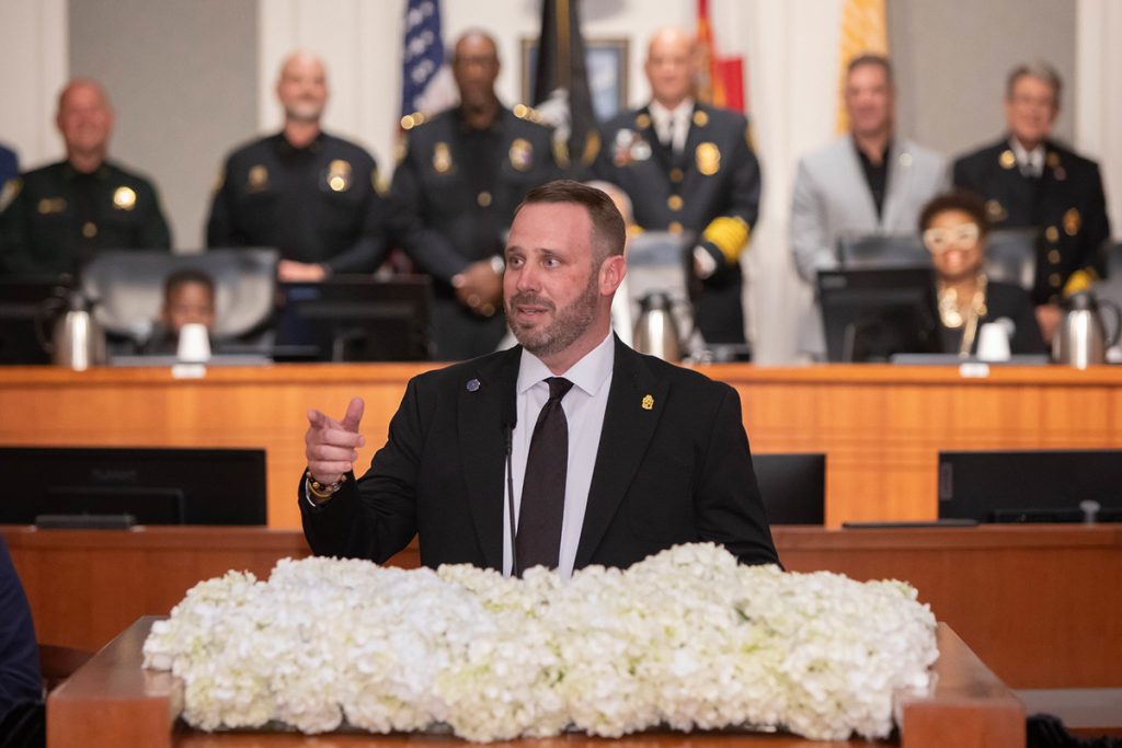 District 4 City Councilmember Kevin Carrico is the new 2024-2025 city council vice president.