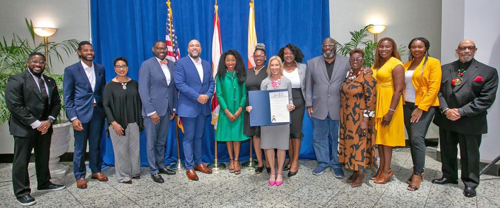 Donna Deegan and the Mayoral African American Advisory Board