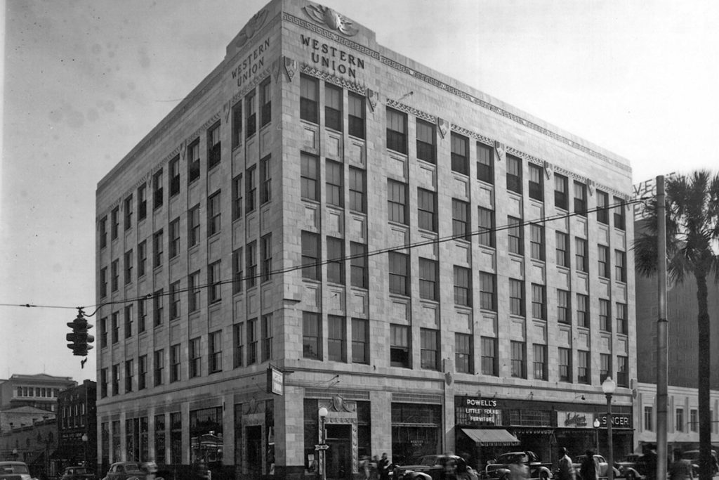 The museum transitioned to the 1931-built Marsh & Saxelbye Western Union building in the late 1990s and reopened in 2003 as the Jacksonville Museum of Modern Art, but was quickly renamed to MOCA.