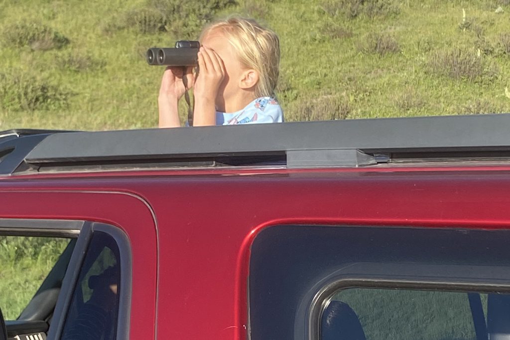 Avery Billanchone in the Tetons