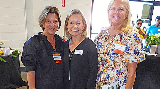 Community leaders attend food bank ribbon cutting