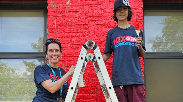 NexGen Foundation volunteers beautify San Jose Elementary