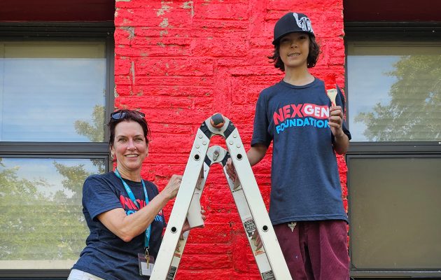 NexGen Foundation volunteers beautify San Jose Elementary NexGen Foundation volunteers beautify San Jose Elementary