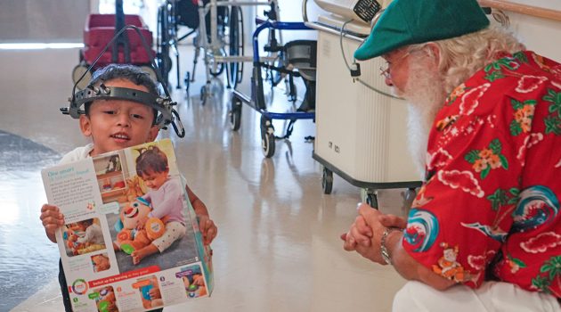 Wolfson patients enjoy ‘Christmas in July’