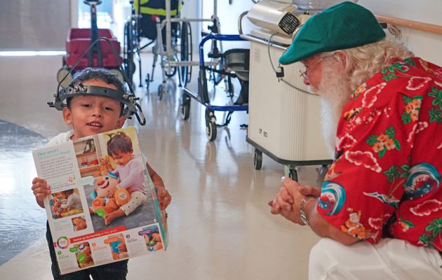 Wolfson patients enjoy ‘Christmas in July’